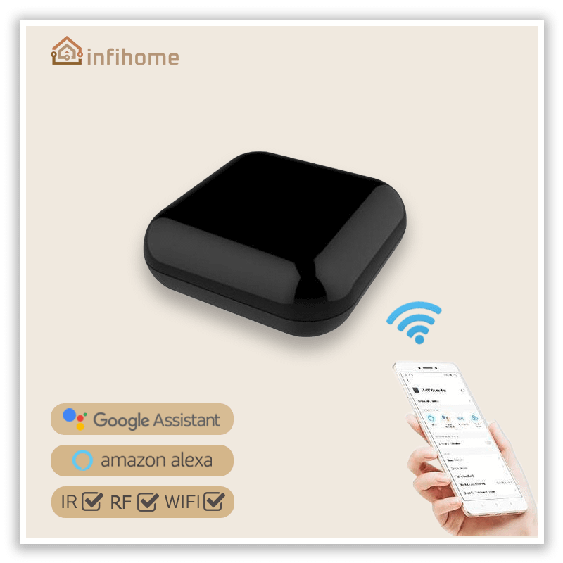 Smart IR/RF Remote Control, IR/RF Blaster, Universal Remote Controller